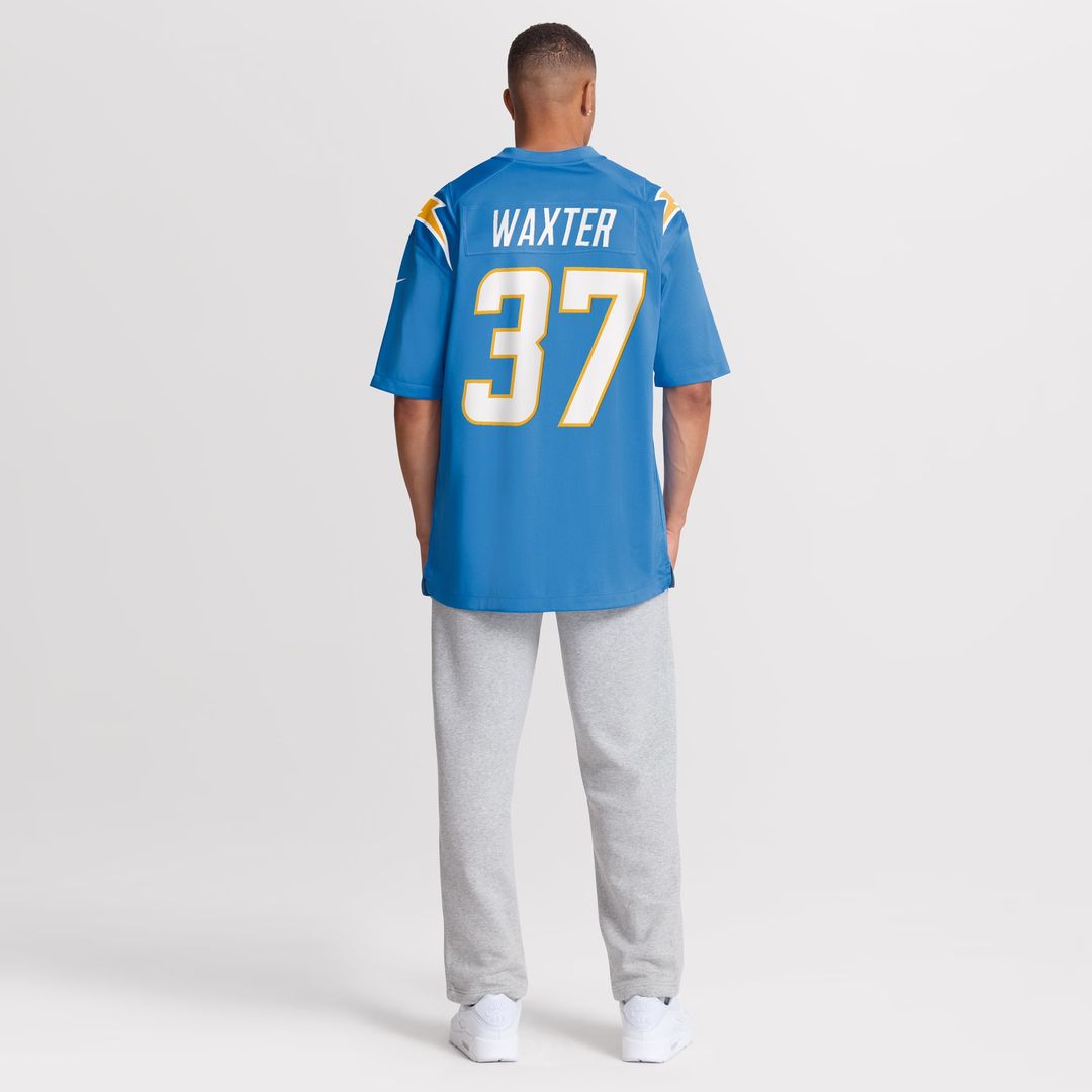 Los Angeles Chargers Isas Waxter Nike Powder Blue Team Game Jersey