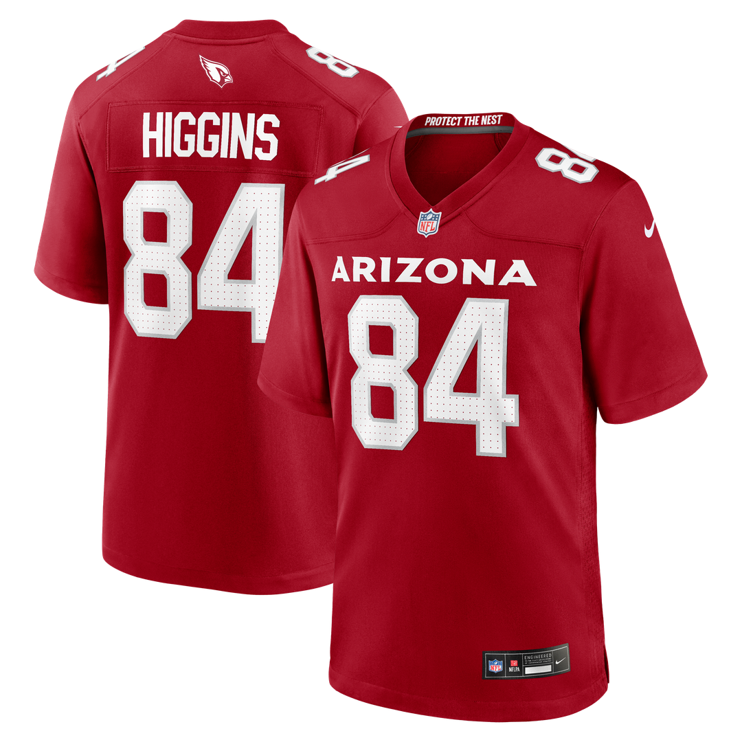 Arizona Cardinals Elijah Higgins Nike Cardinal Team Game Jersey