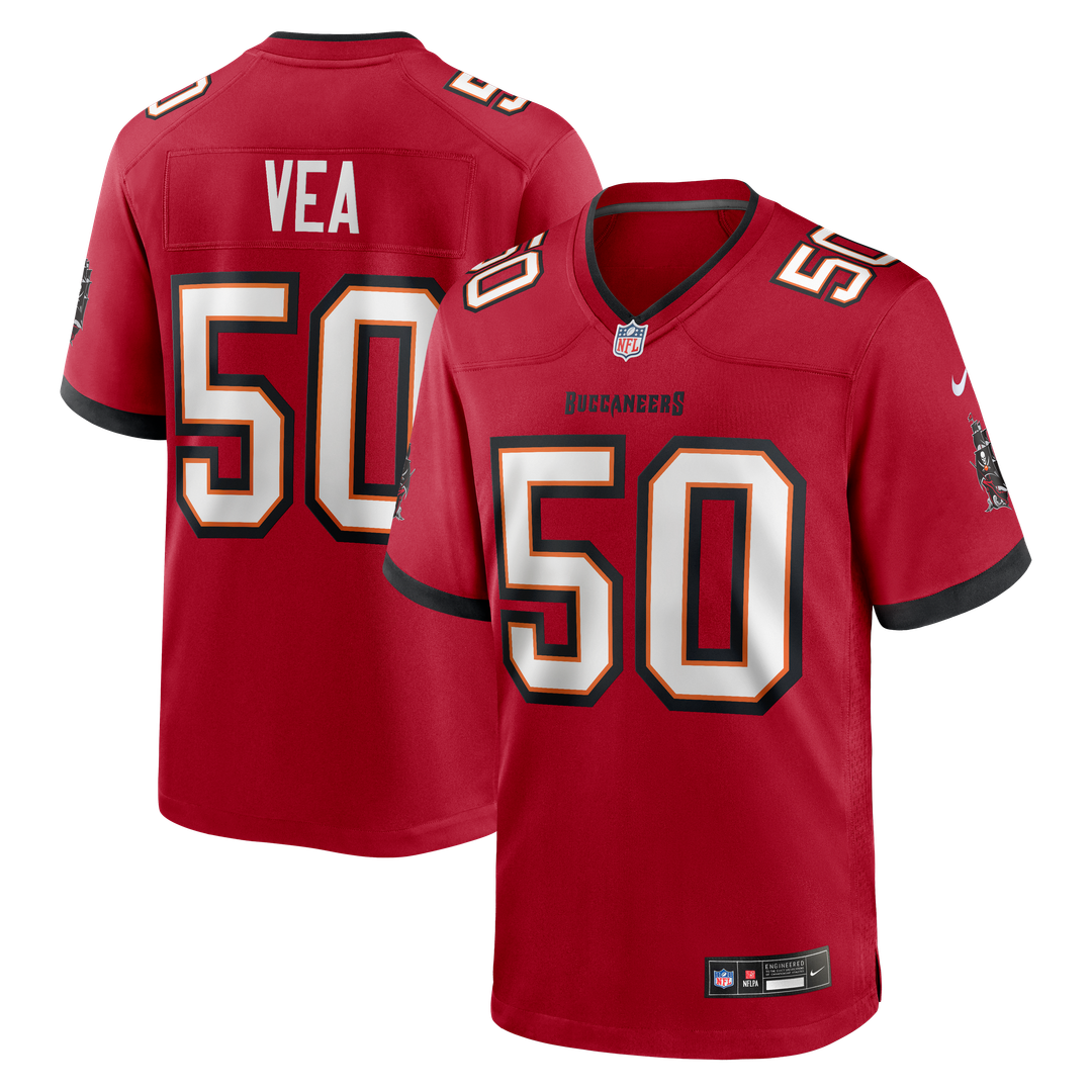 Tampa Bay Buccaneers Vita Vea Nike White White Game Jersey