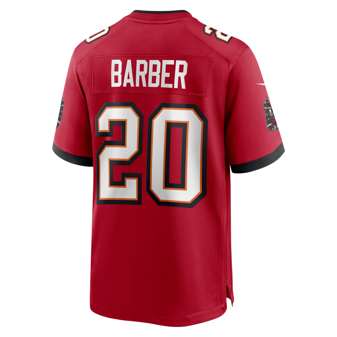 Tampa Bay Buccaneers Ronde Barber Nike Red Game Retired Player Jersey