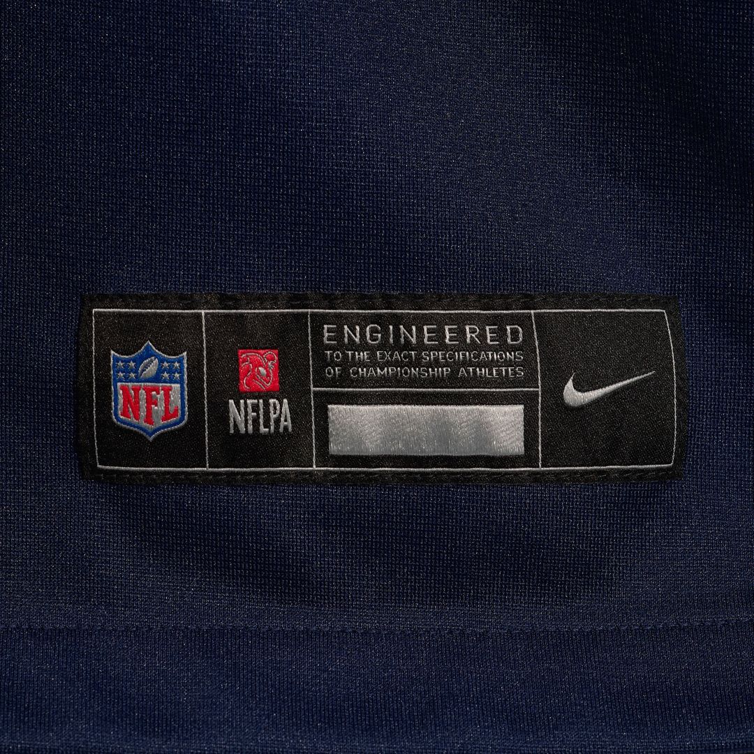 Denver Broncos Bo Nix Nike Navy Alternate Game Jersey