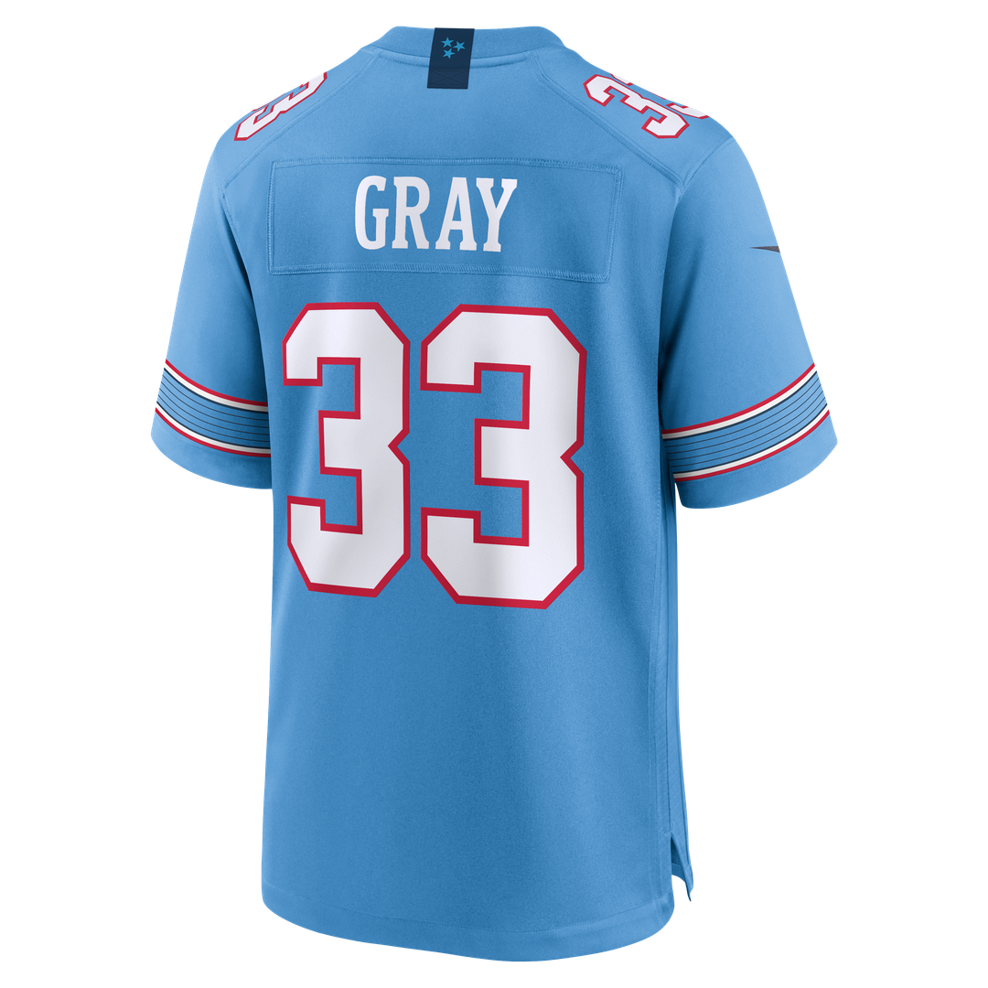 Tennessee Titans Cedric Gray Nike Light Blue Game Jersey