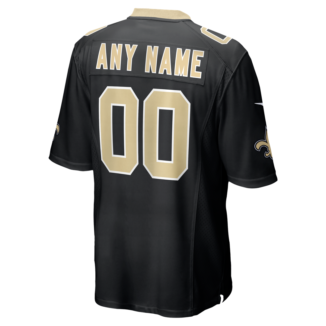 New Orleans Saints Nike White Alternate Custom Game Jersey