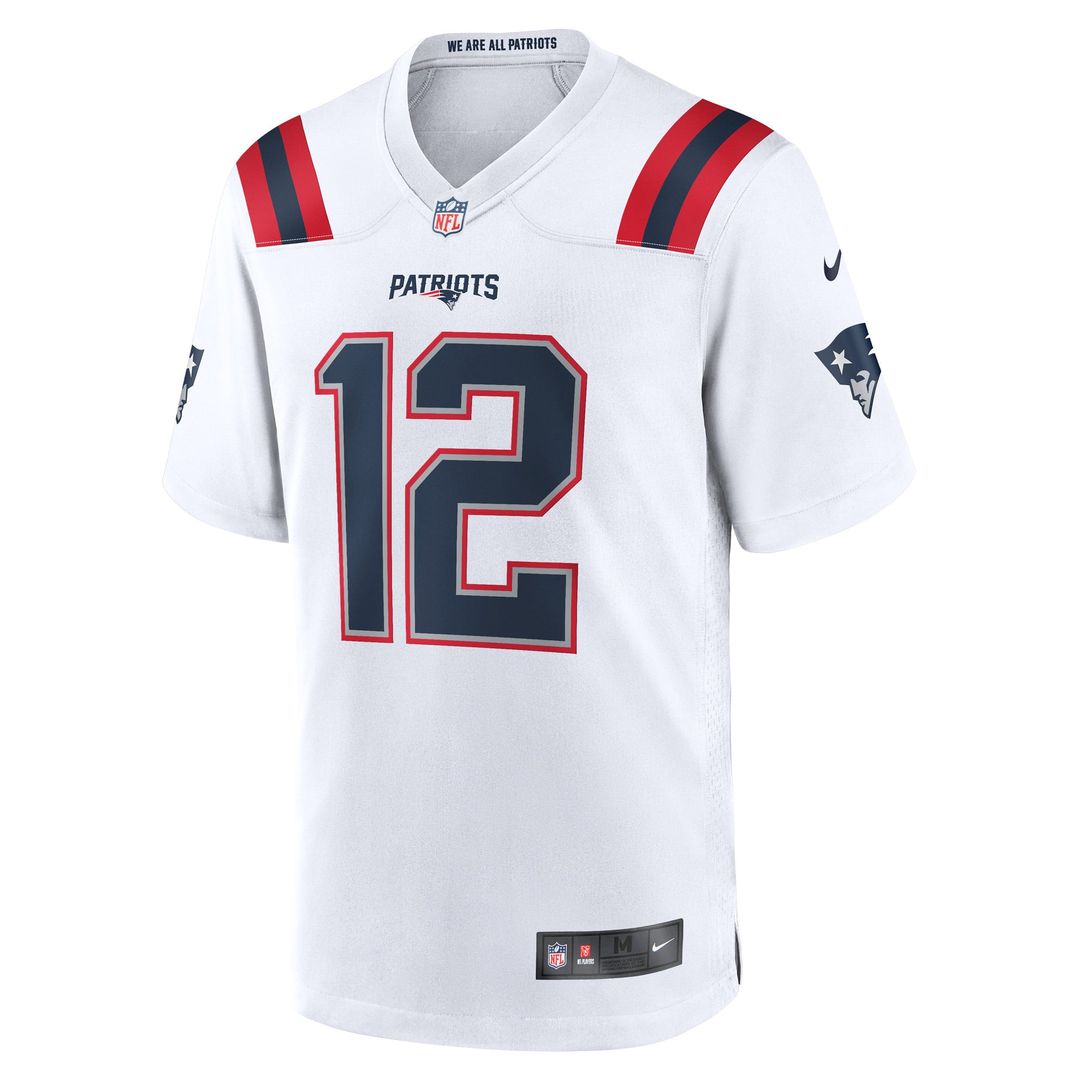 New England Patriots Tom Brady Nike Red Retired Player Alternate Game Jersey