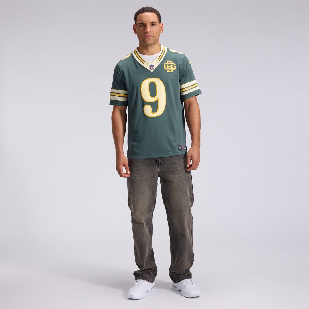 Green Bay Packers Christian Watson Nike Green 2026 Rivalries Collection Stitched Limited Jersey