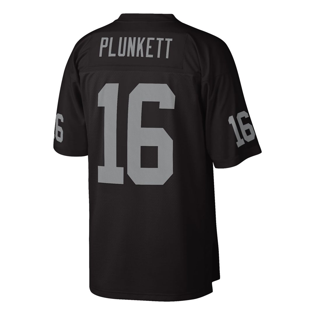 Oakland Raiders Jim Plunkett Mitchell & Ness Black 1980 Legacy Replica Jersey