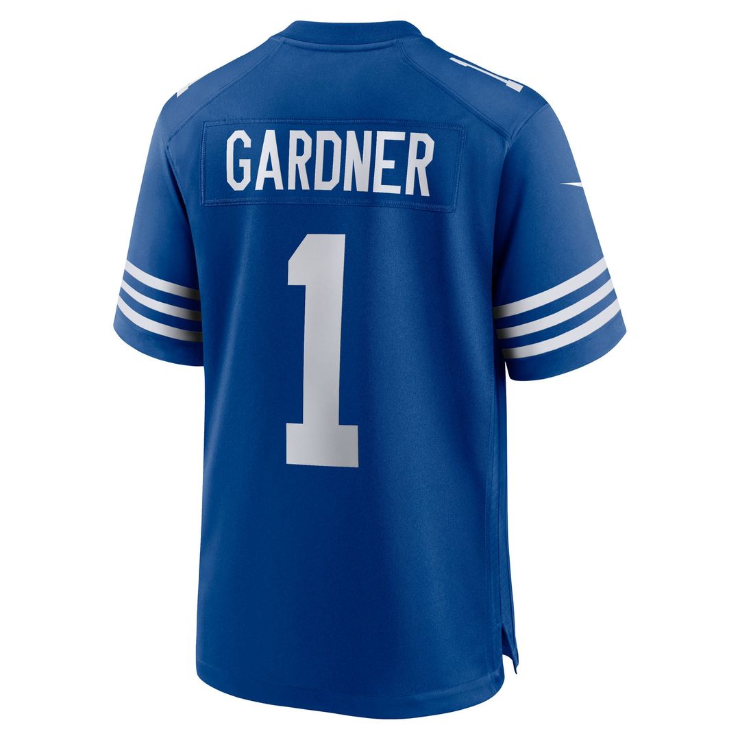 Indianapolis Colts Ahmad Sauce Gardner Nike Royal Alternate Game Jersey