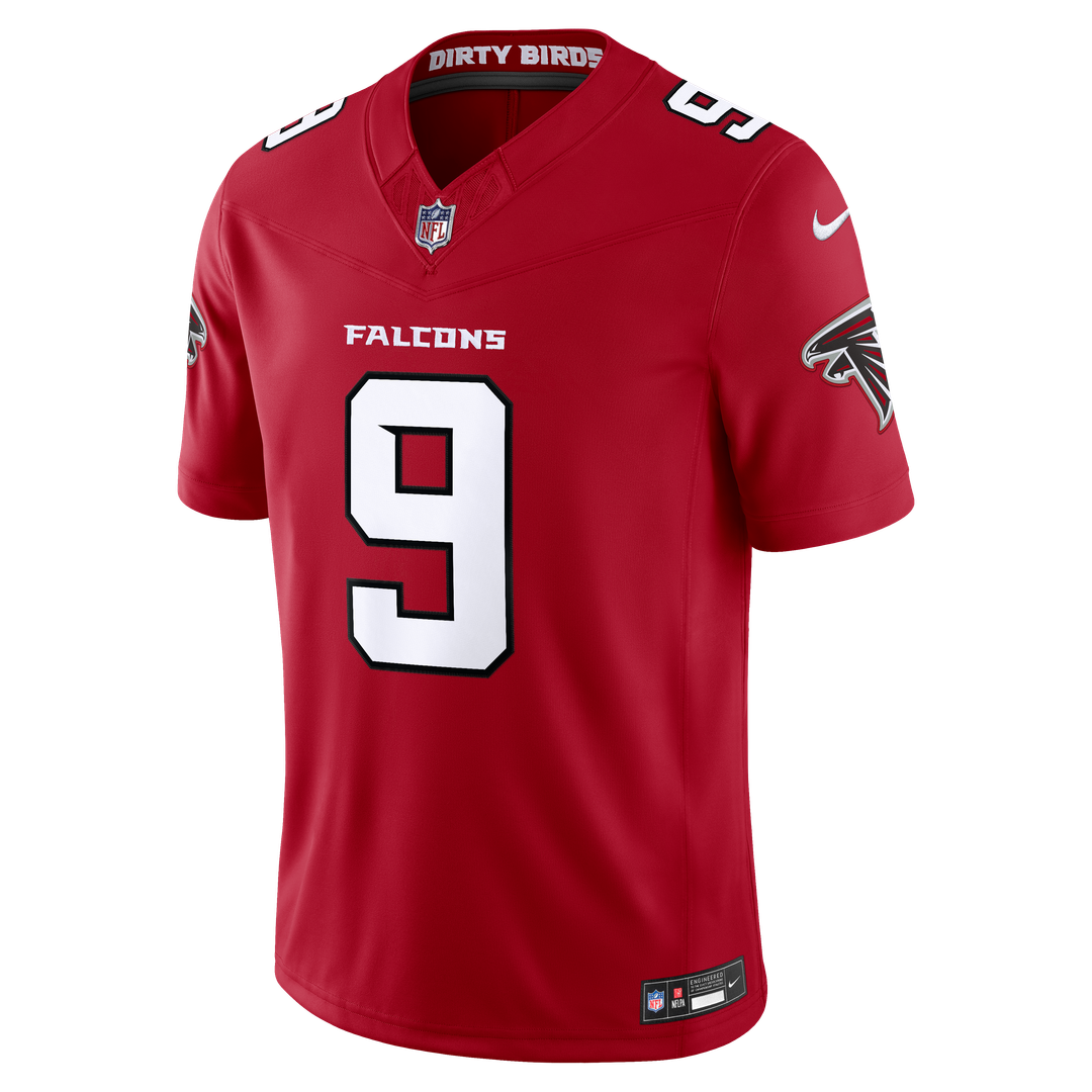 Atlanta Falcons Michael Penix Jr. Nike Black Alternate Throwback Vapor F.U.S.E. Stitched Limited Jersey