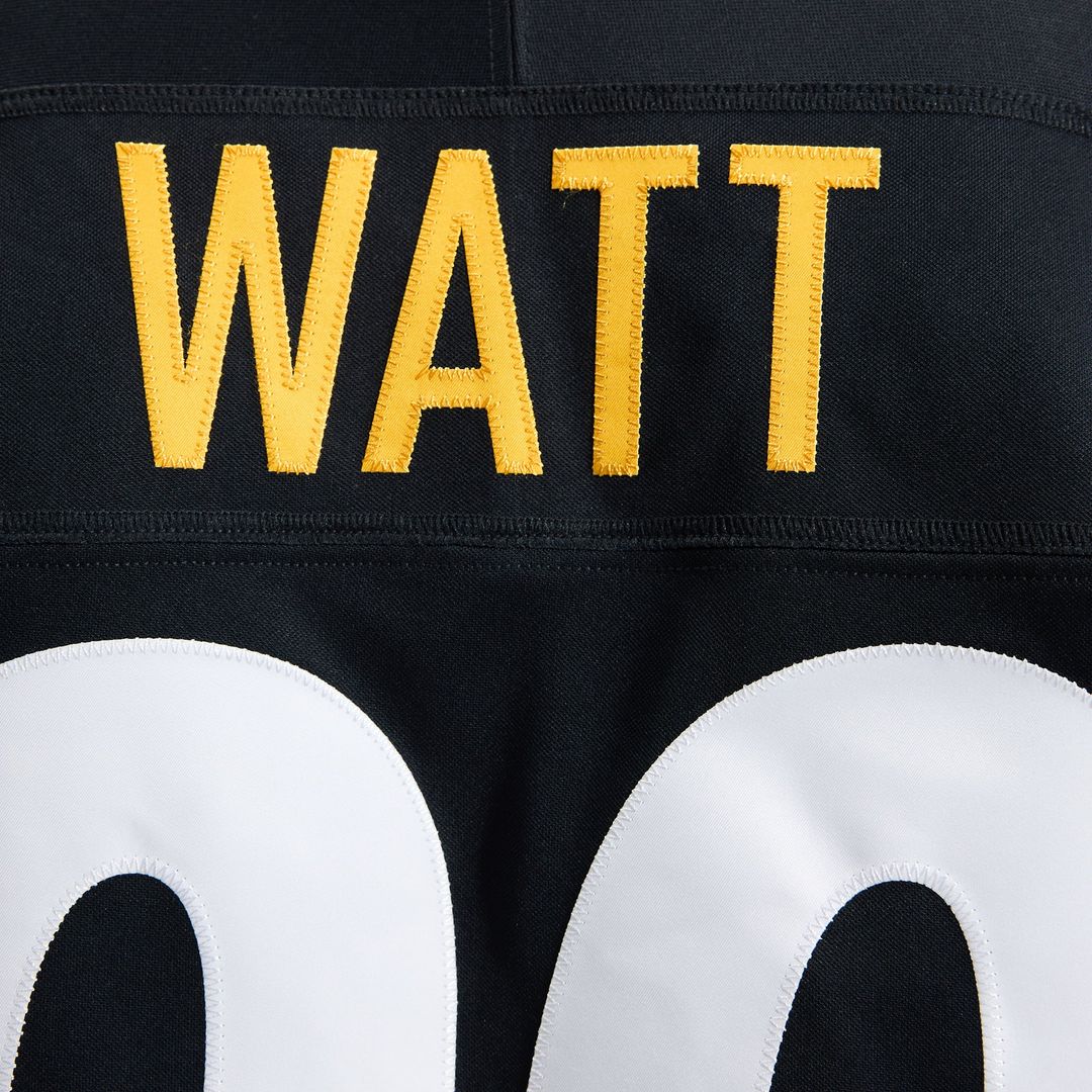 Pittsburgh Steelers T.J. Watt Nike Gold Alternate Vapor F.U.S.E. Stitched Limited Jersey