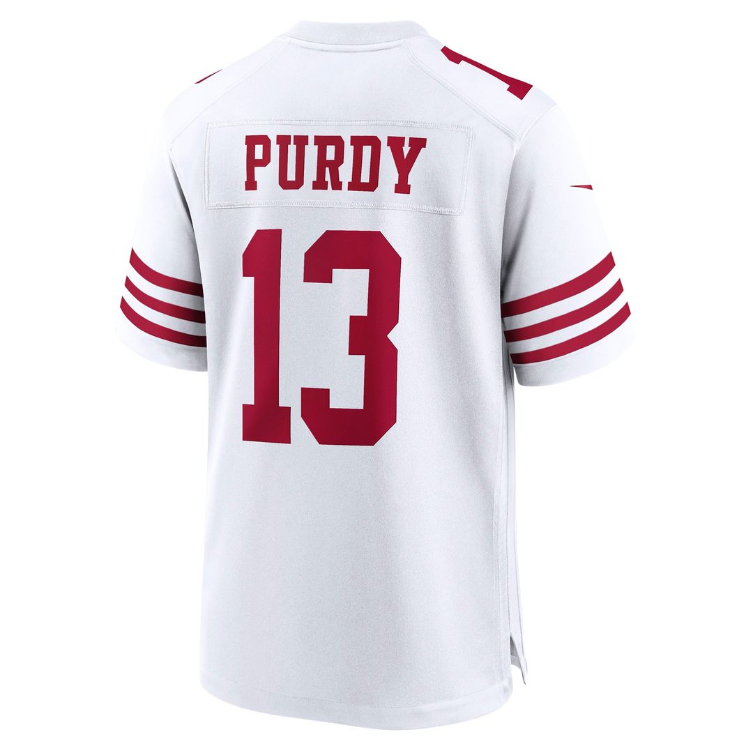 San Francisco 49ers Brock Purdy Nike Scarlet Game Player Jersey