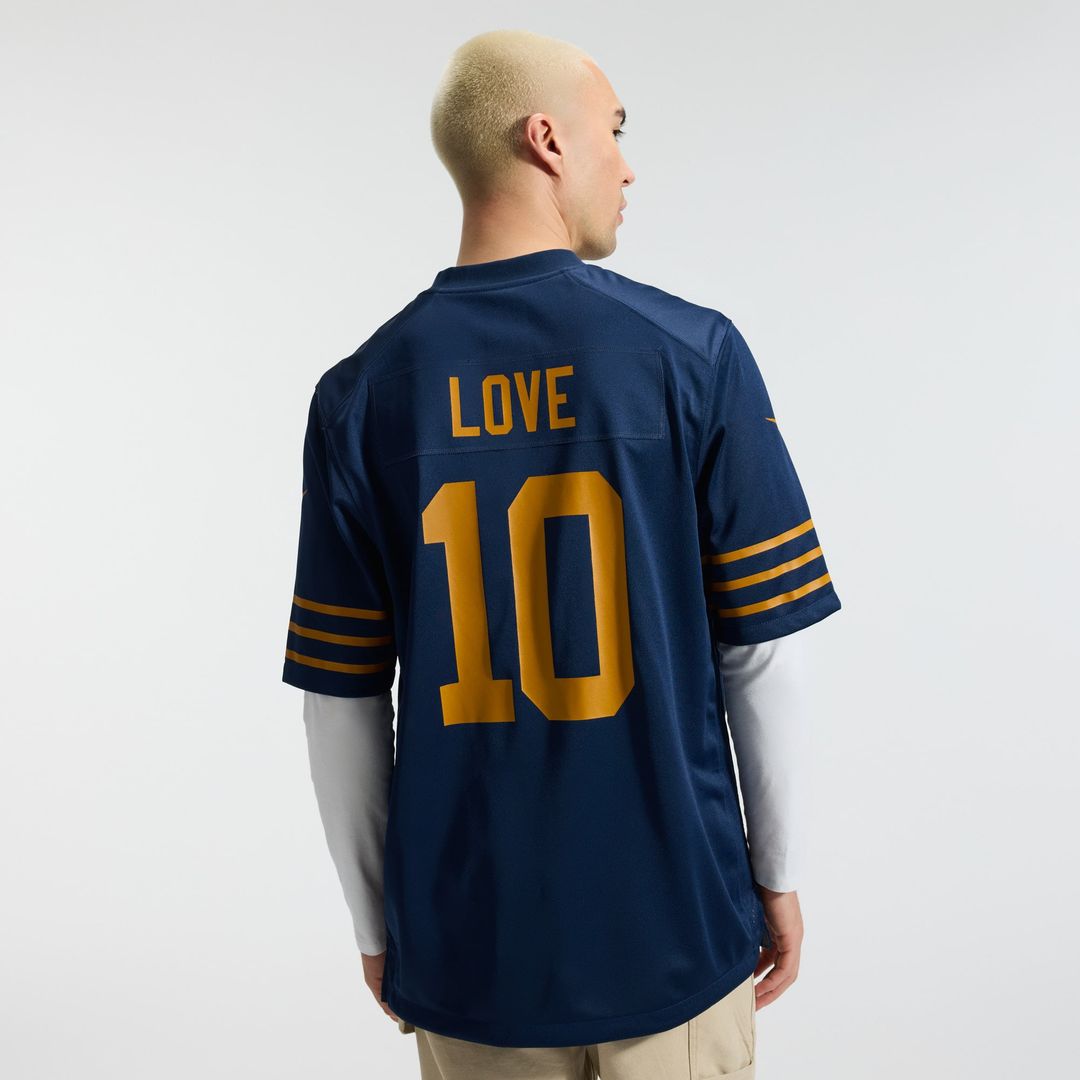 Green Bay Packers Jordan Love Nike Green Player Game Jersey