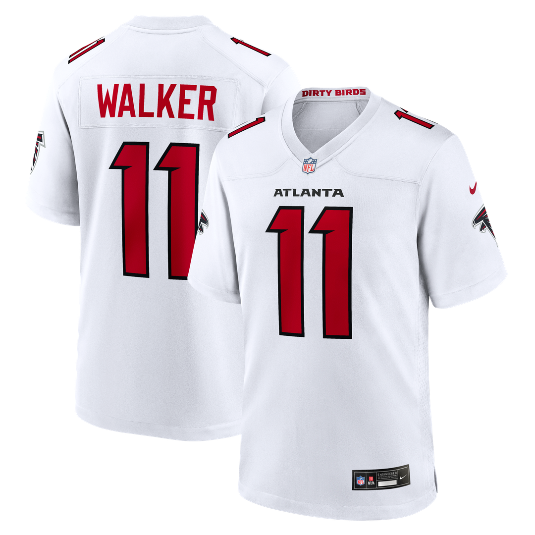 Atlanta Falcons Jalon Walker Nike White Game Jersey