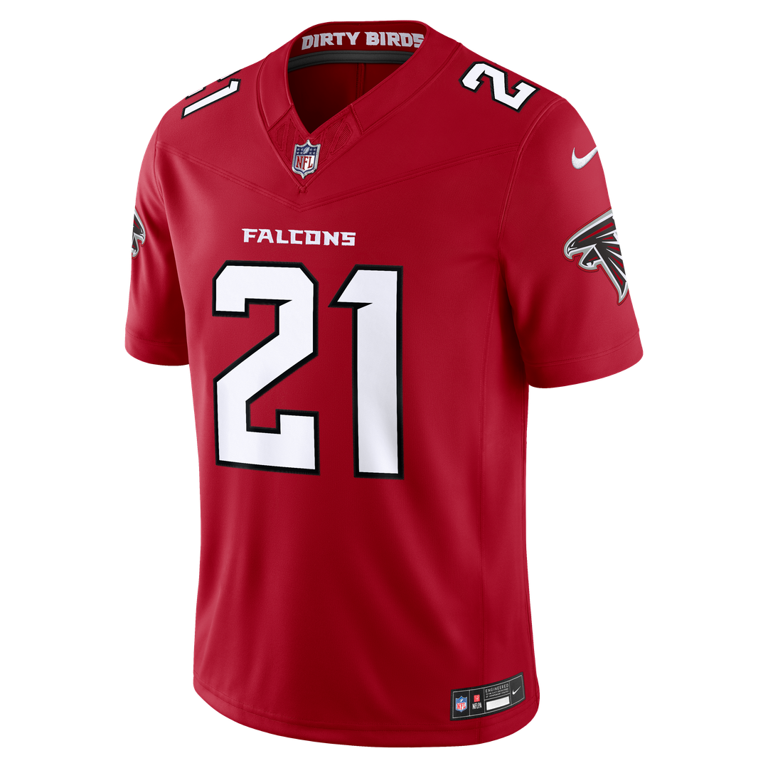 Atlanta Falcons Deion Sanders Nike Black Alternate Throwback Vapor F.U.S.E. Stitched Retired Limited Jersey