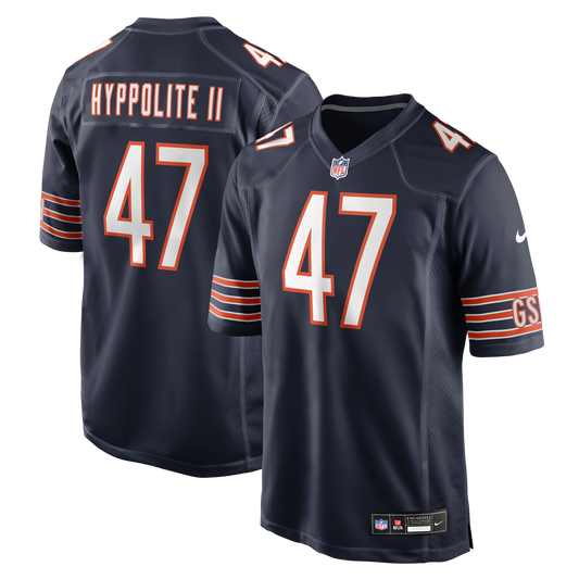 Chicago Bears Ruben Hyppolite II Nike Navy Team Game Jersey