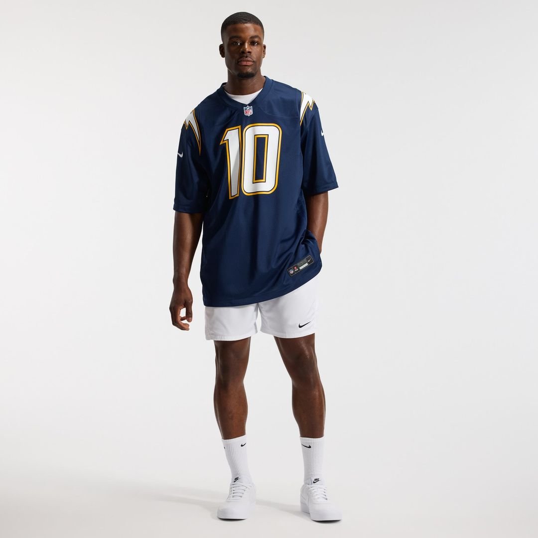 Los Angeles Chargers Justin Herbert Nike Powder Blue Player Game Jersey