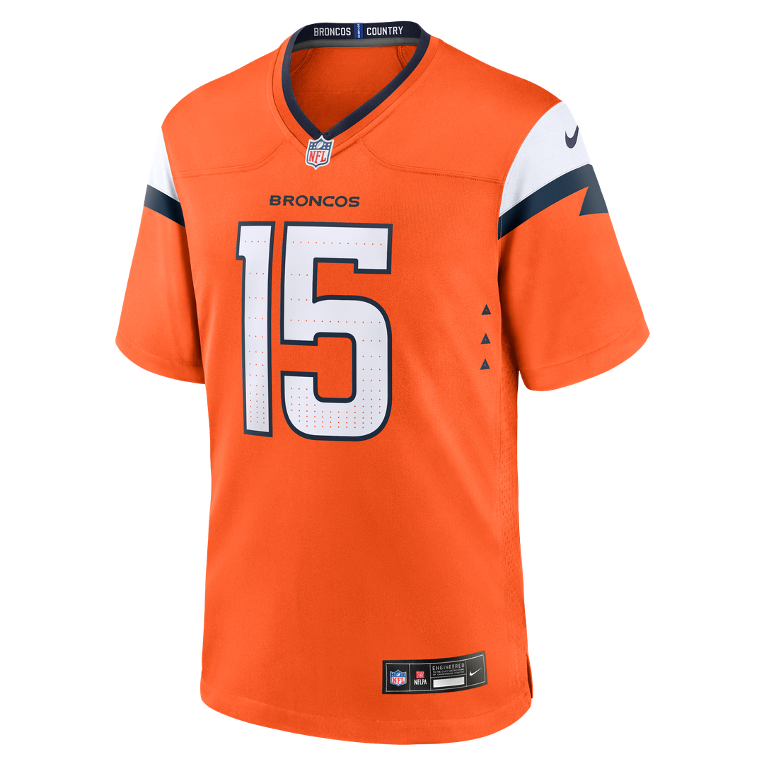 Denver Broncos Nik Bonitto Nike Navy Alternate Game Jersey