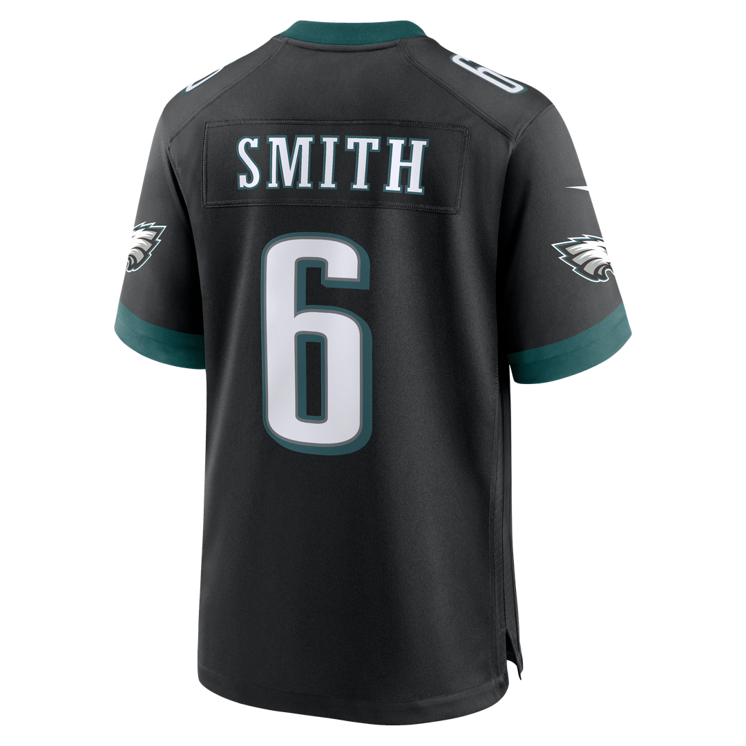 Philadelphia Eagles DeVonta Smith Nike White Game Jersey