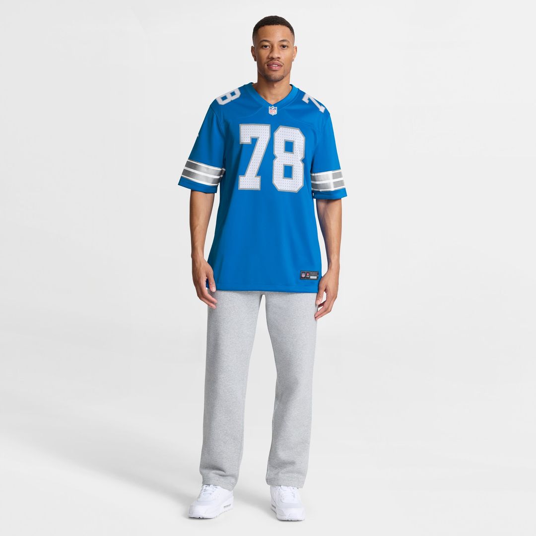 Detroit Lions Ben Bartch Nike Blue Team Game Jersey