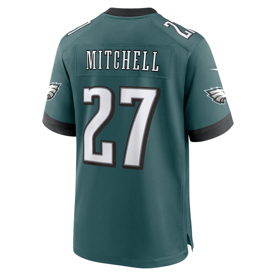 Philadelphia Eagles Quinyon Mitchell Nike Kelly Green Alternate Game Jersey