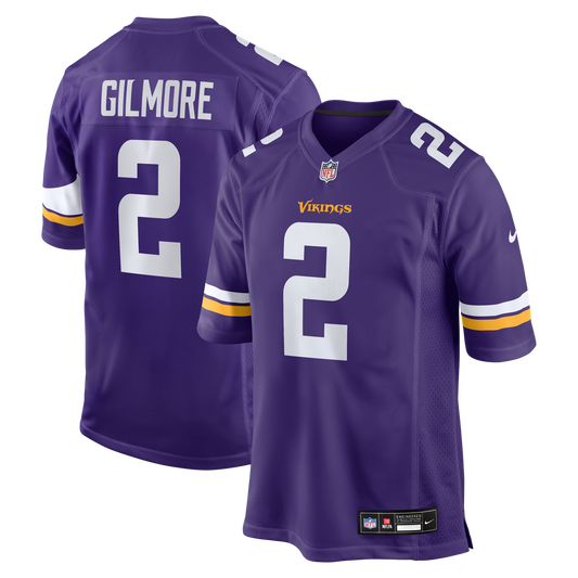 Minnesota Vikings Stephon Gilmore Nike Purple Game Jersey