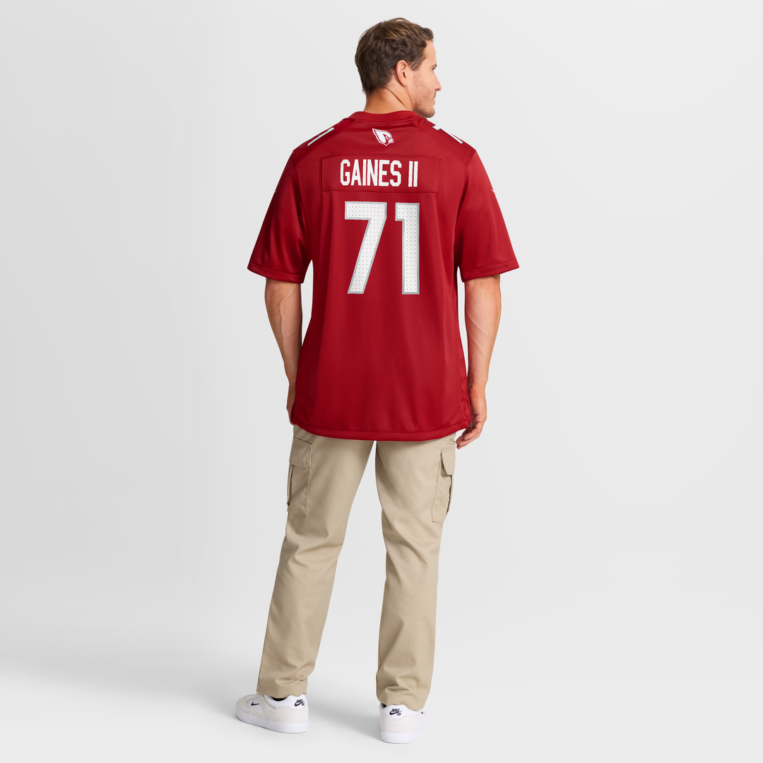 Arizona Cardinals Jon Gaines II Nike Cardinal Team Game Jersey