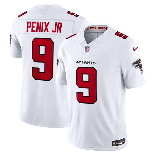 Atlanta Falcons Michael Penix Jr. Nike White Vapor F.U.S.E. Stitched Limited Jersey