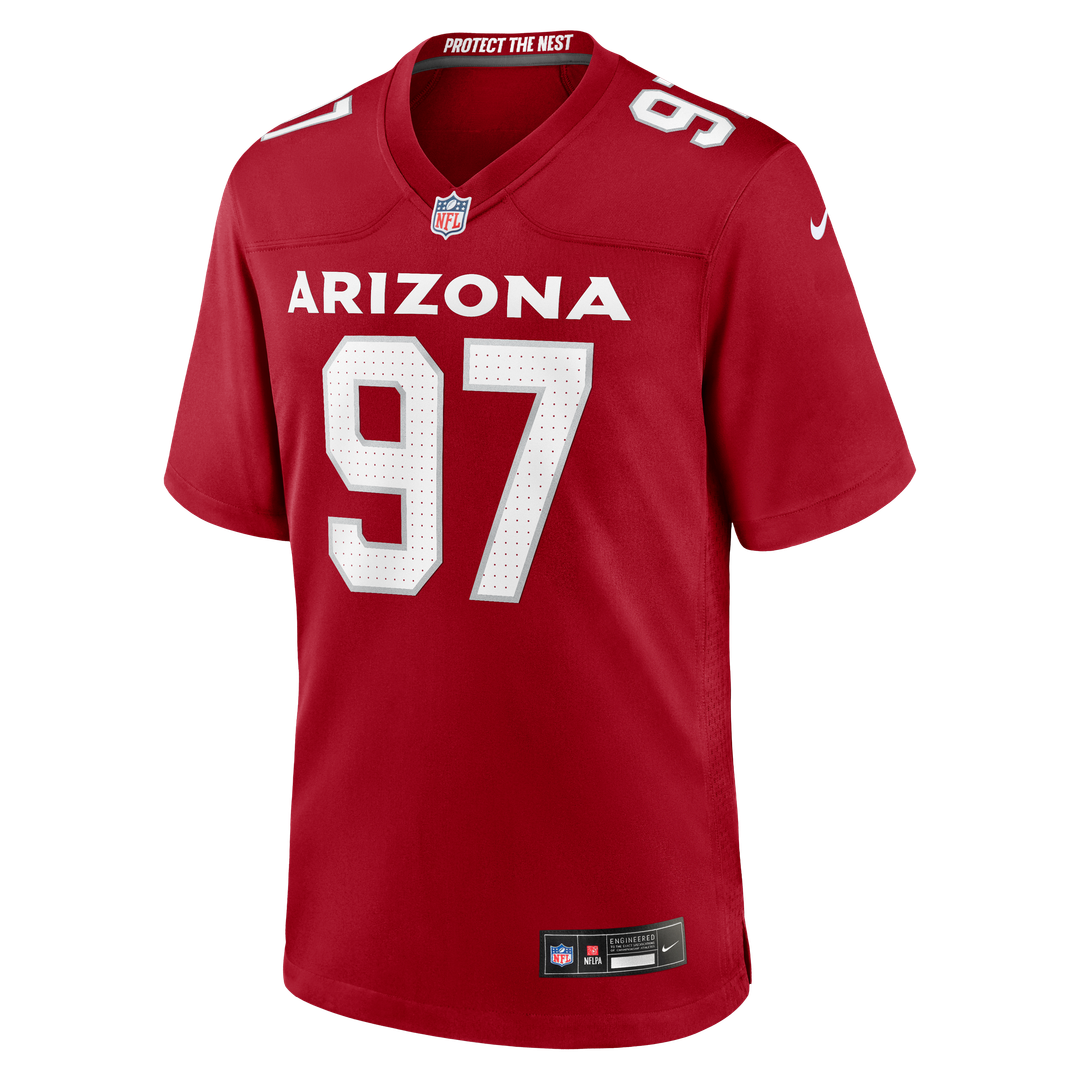 Arizona Cardinals Walter Nolen Nike Cardinal Game Player Jersey