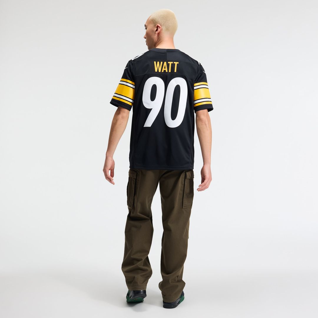Pittsburgh Steelers T.J. Watt Nike Gold Alternate Vapor F.U.S.E. Stitched Limited Jersey