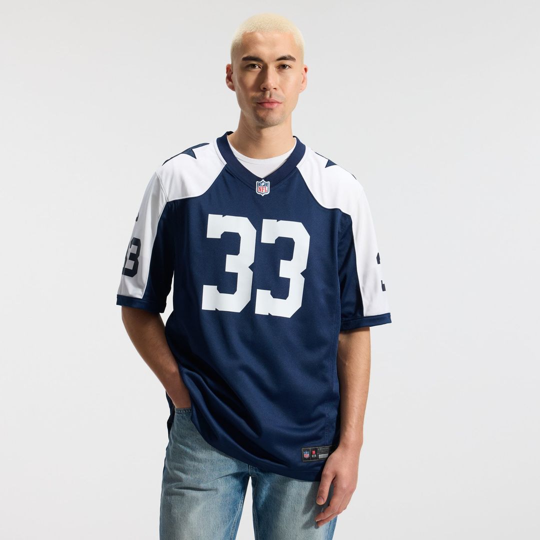 Dallas Cowboys Javonte Williams Nike White Game Jersey