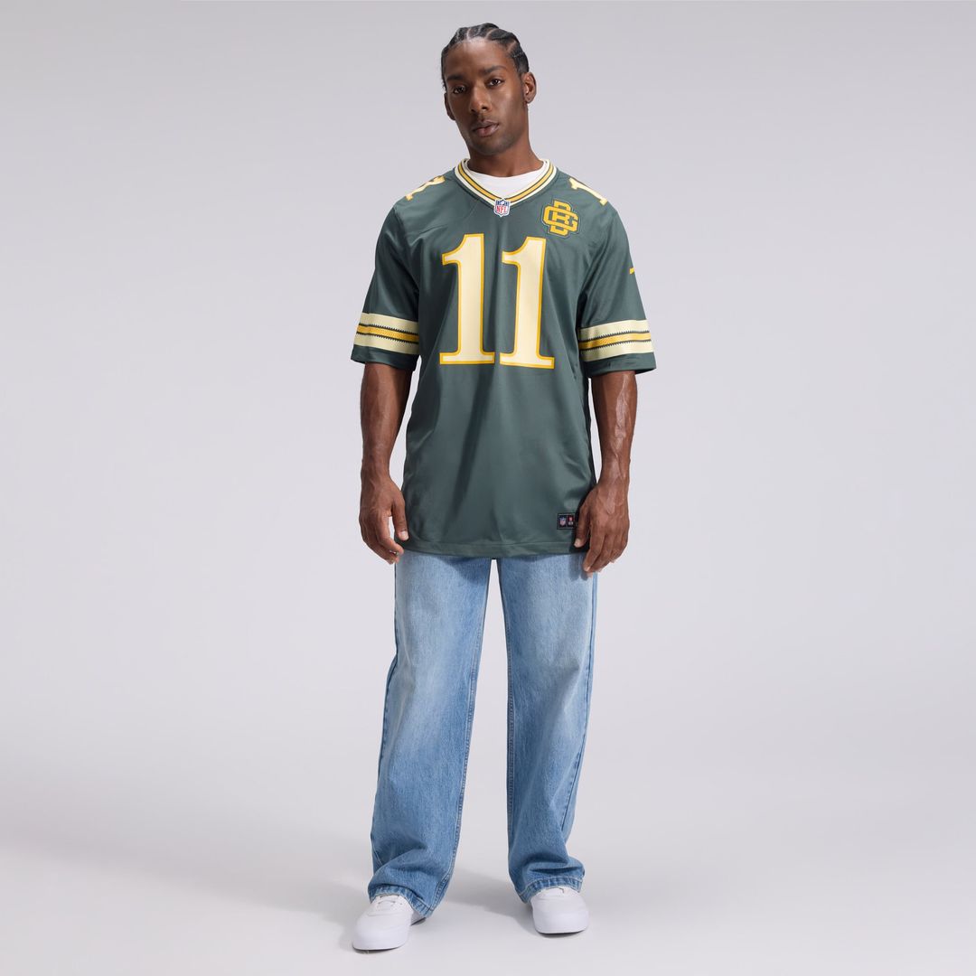 Green Bay Packers Jayden Reed Nike Green 2026 Rivalries Collection Game Jersey