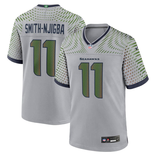 Seattle Seahawks Jaxon Smith-Njigba Nike Gray Rivalries Collection Game Jersey