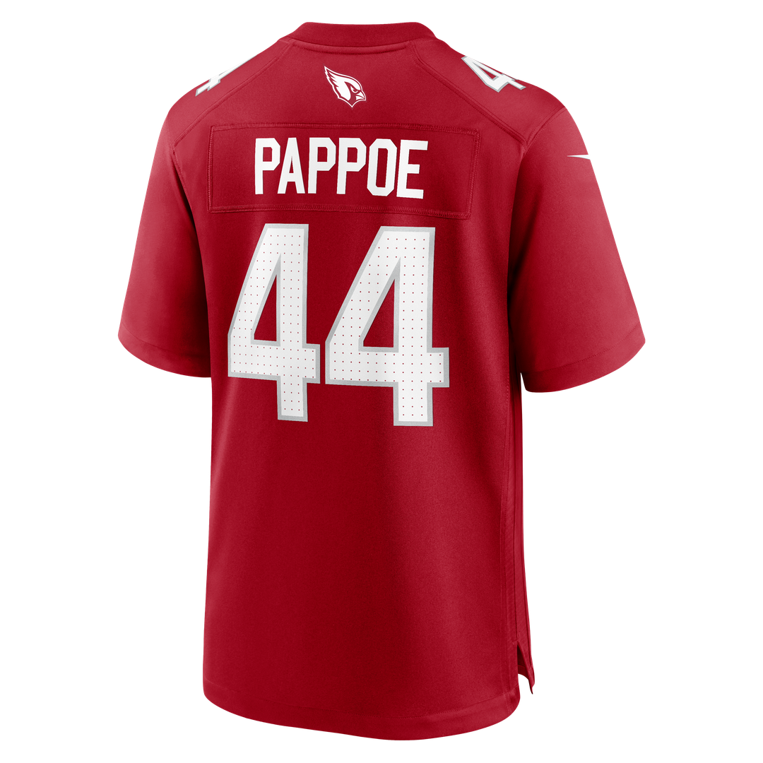 Arizona Cardinals Owen Pappoe Nike Cardinal Team Game Jersey