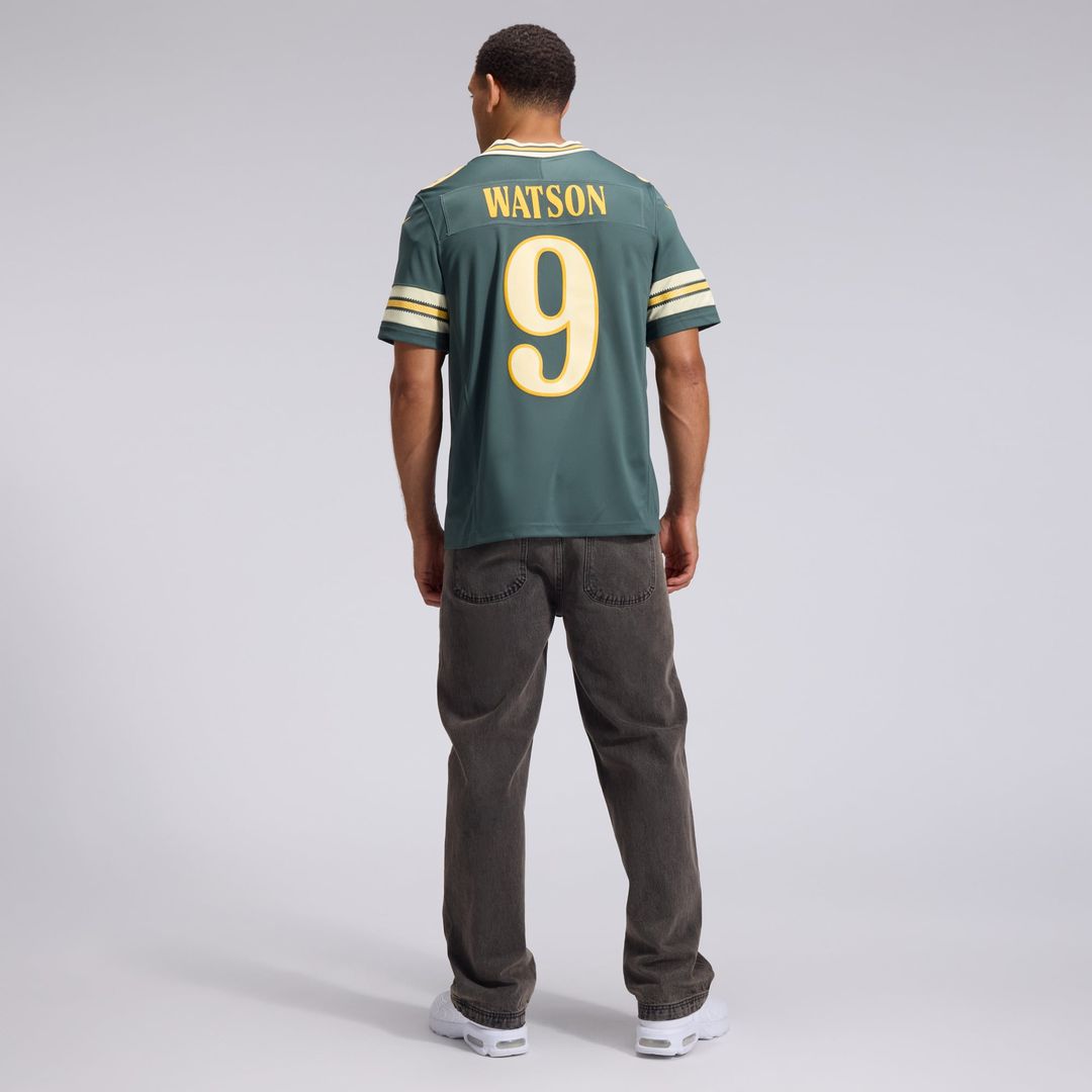 Green Bay Packers Christian Watson Nike Green 2026 Rivalries Collection Stitched Limited Jersey
