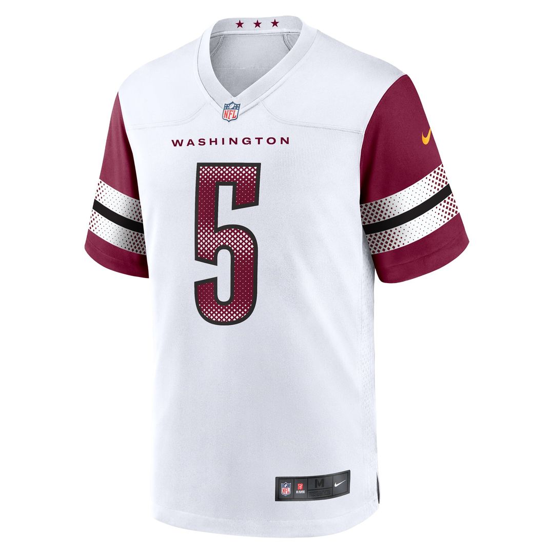 Washington Commanders Jayden Daniels Nike Burgundy Player Game Jersey