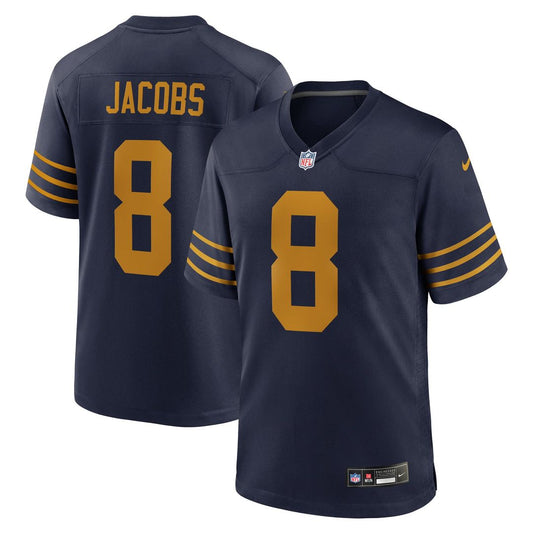 Green Bay Packers Josh Jacobs Nike Navy The 1923 Classic Game Jersey
