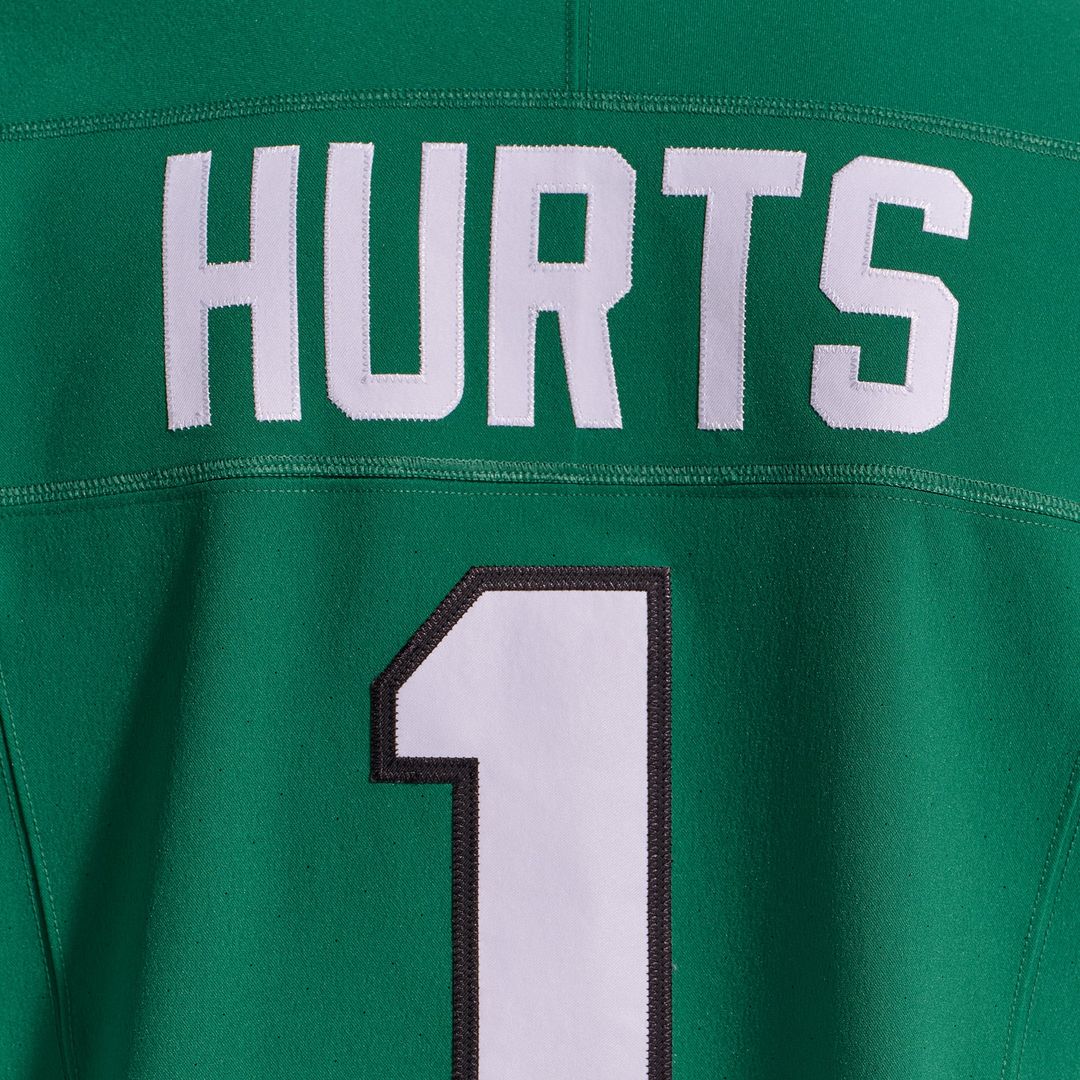 Philadelphia Eagles Jalen Hurts Nike Midnight Green Team Vapor F.U.S.E. Elite Jersey
