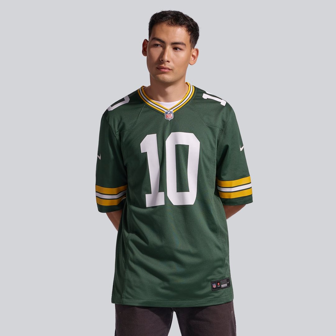 Green Bay Packers Jordan Love Nike White Game Jersey