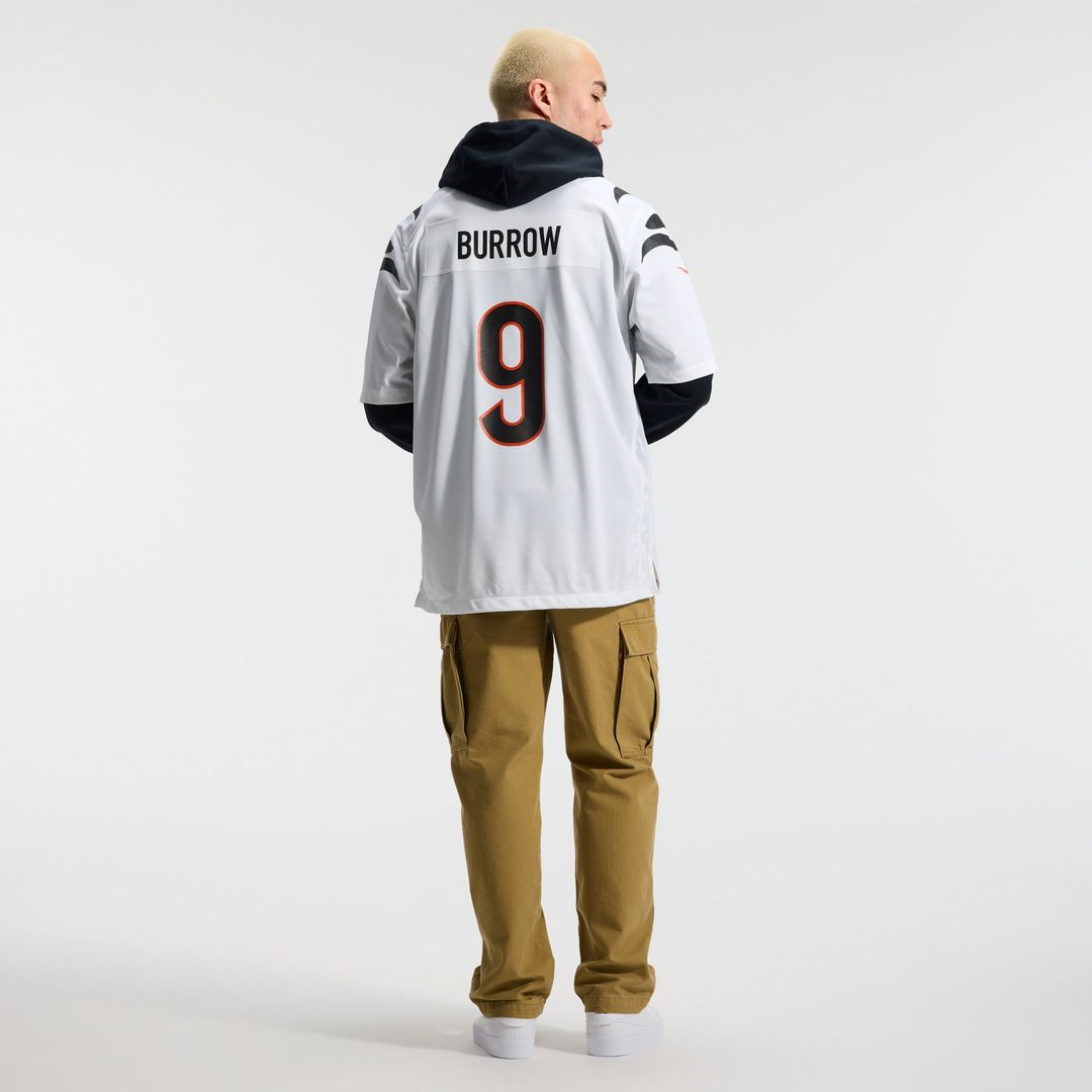Cincinnati Bengals Joe Burrow Nike Orange Alternate Game Jersey