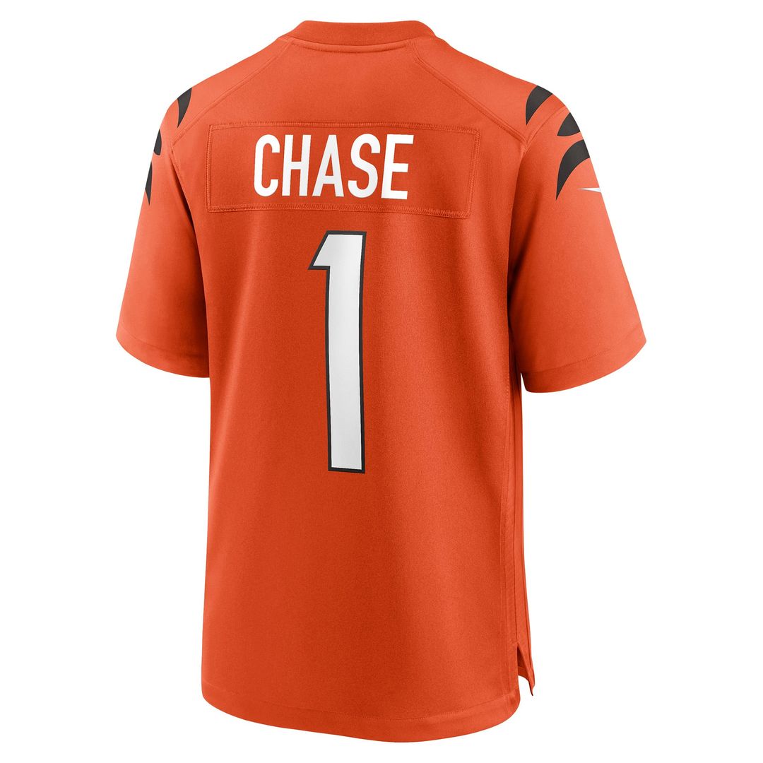 Cincinnati Bengals Ja'Marr Chase Nike Black Game Jersey