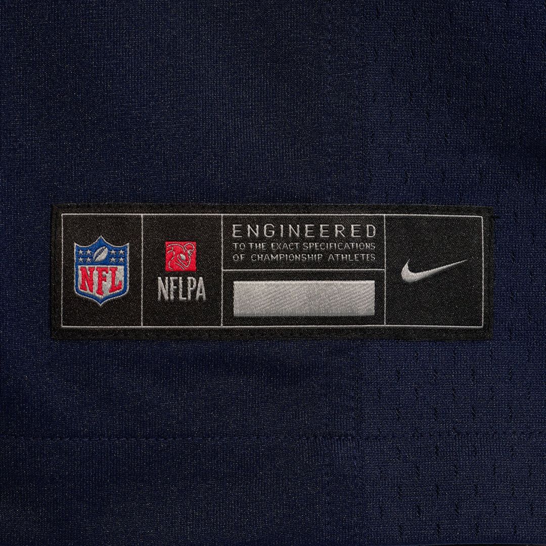 Dallas Cowboys Dak Prescott Nike White Game Team Jersey