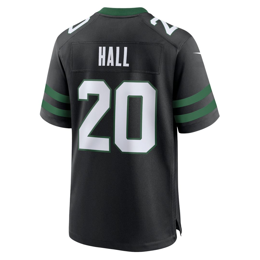 New York Jets Breece Hall Nike Legacy Green Game Jersey