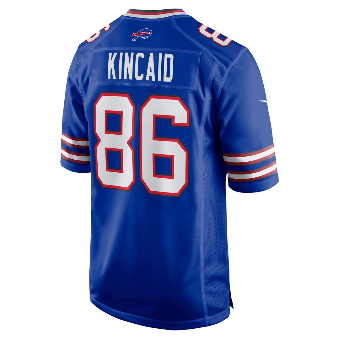 Buffalo Bills Dalton Kincaid Nike Gray Nickel City Game Jersey