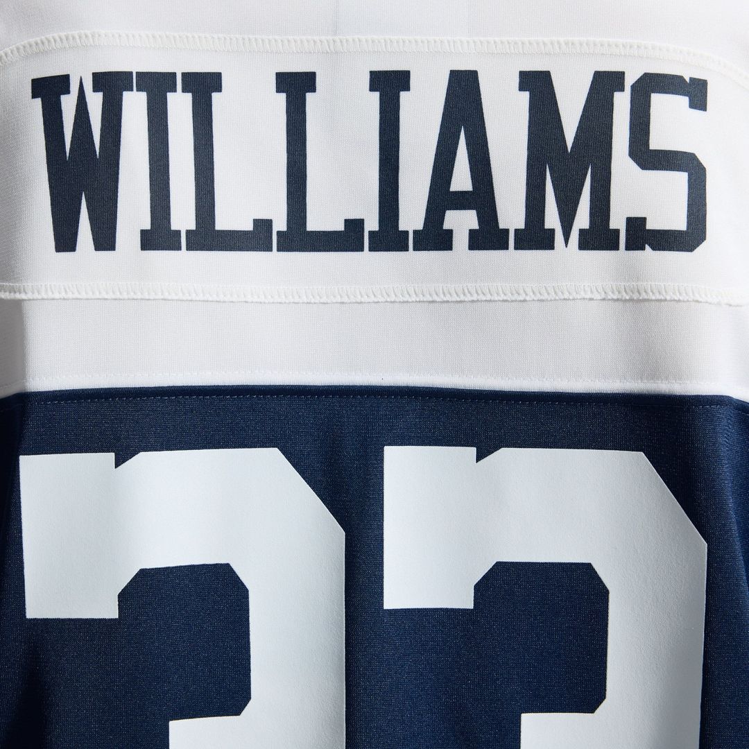Dallas Cowboys Javonte Williams Nike Navy Alternate Game Jersey