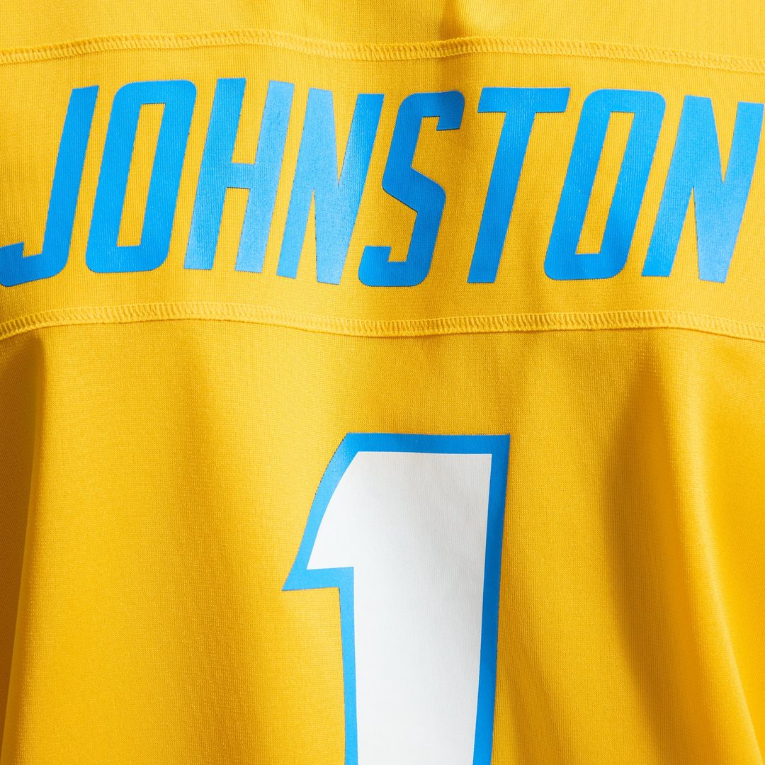 Los Angeles Chargers Quentin Johnston Nike Navy Alternate Super Chargers Game Player Jersey