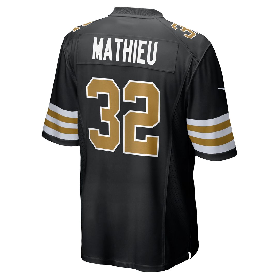 New Orleans Saints Tyrann Mathieu Nike White Alternate Game Jersey