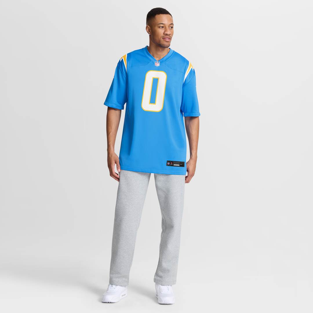 Los Angeles Chargers Daiyan Henley Nike Powder Blue Team Game Jersey
