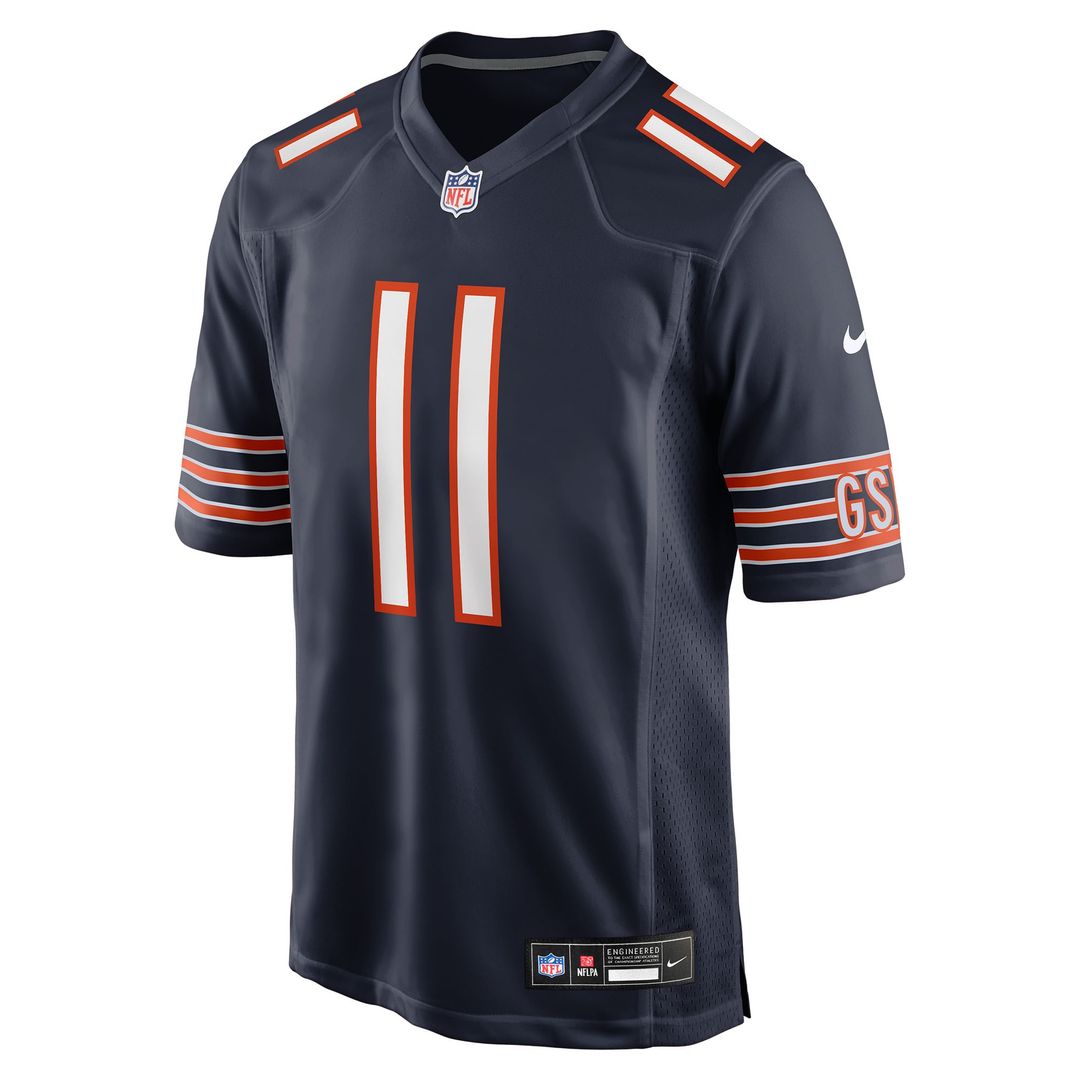 Chicago Bears Case Keenum Nike Navy Team Game Jersey