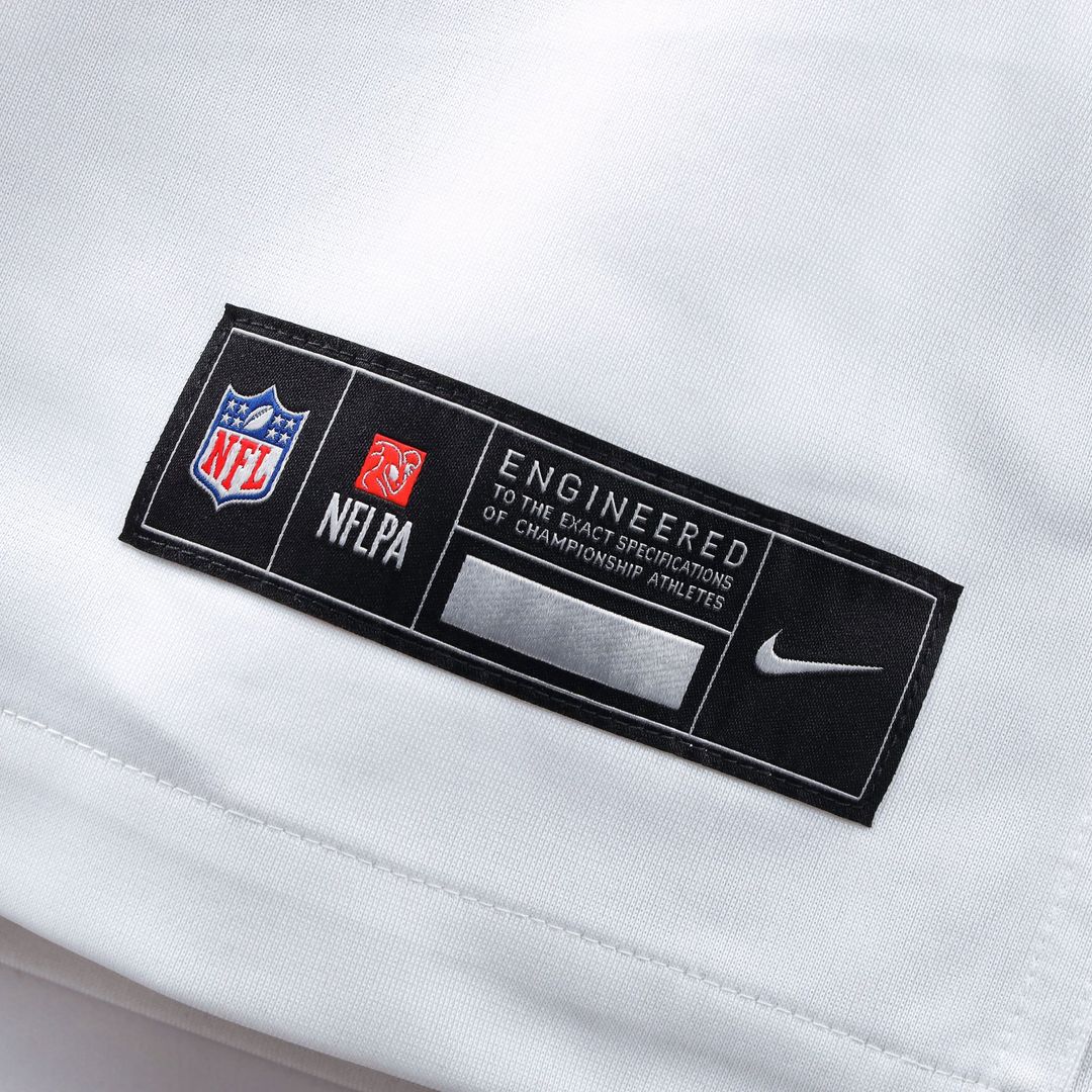 Washington Commanders Luke McCaffrey Nike White Game Super Bowl Era Jersey