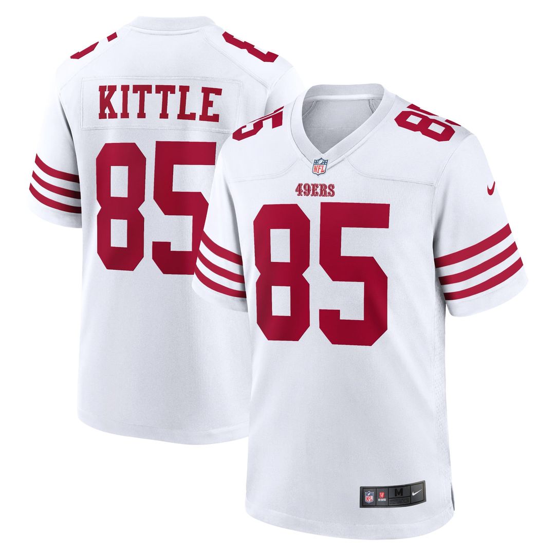San Francisco 49ers George Kittle Nike Scarlet Player Game Jersey