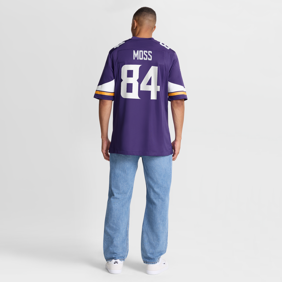 Minnesota Vikings Randy Moss Nike White Retired Player Game Jersey